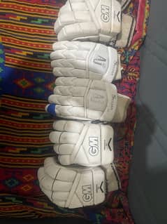 3 pairs of original cricket gloves