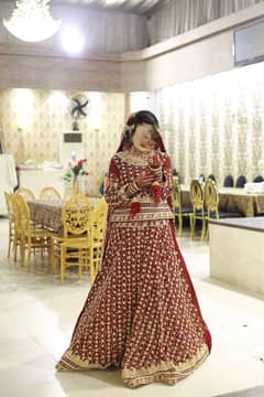 barat bridal dress