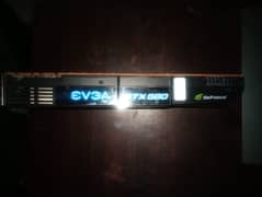 GTX 580 (EVGA) / 1.5 GB / 384 Bit / DDR5