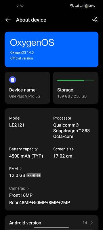 oneplus9pro le2121 1