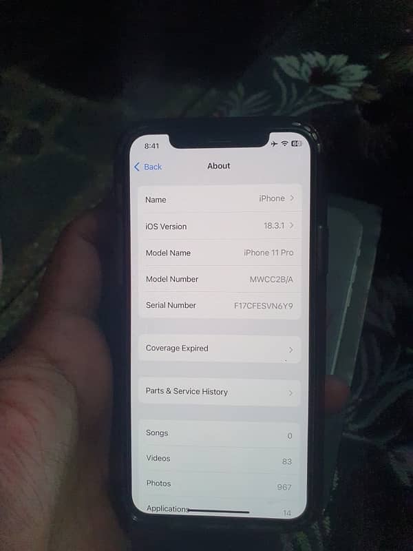 iPhone 11 pro 256GB 1