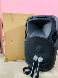 ROHS BRAND PA SPEAKER 15INCH RECHARGEABLE