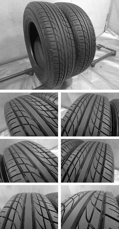 4tyres set 145/70/R/12 Yokohama  Ecos Just Like Brand New  Condition 1