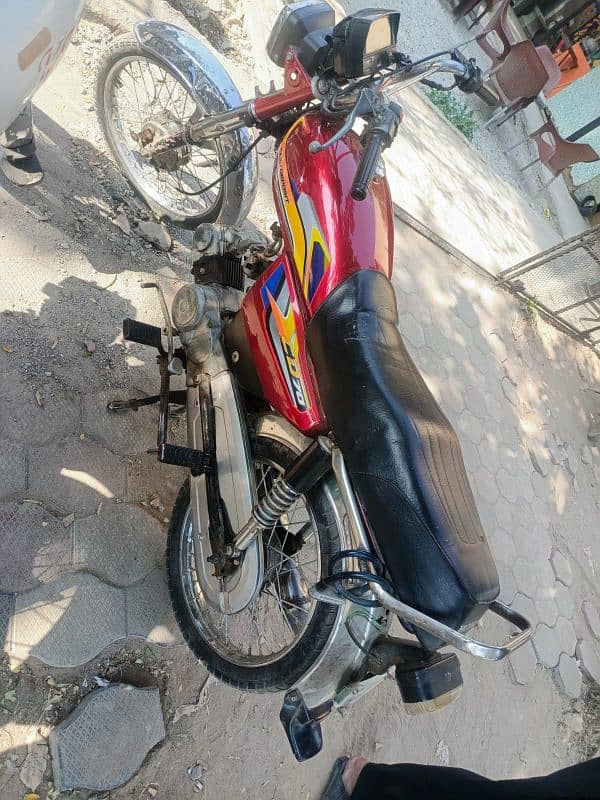 urgent sale habib bike 78cc 1