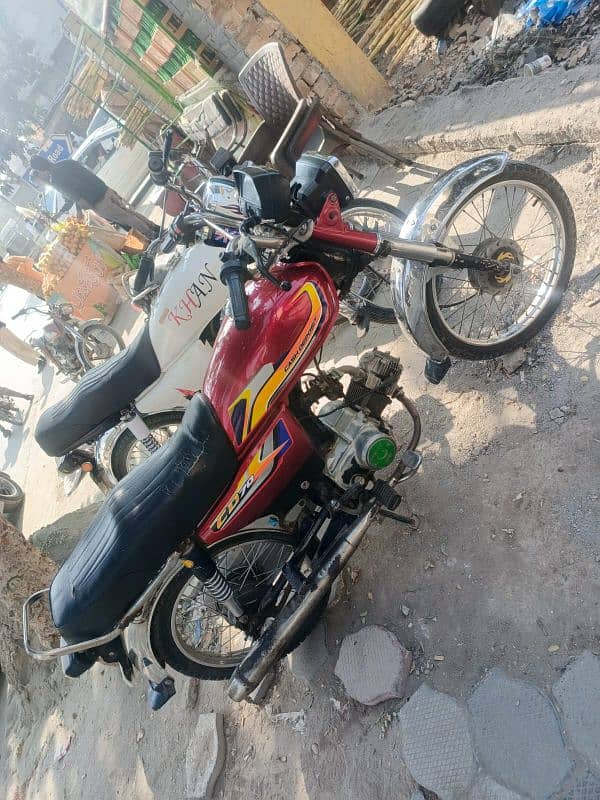 urgent sale habib bike 78cc 2