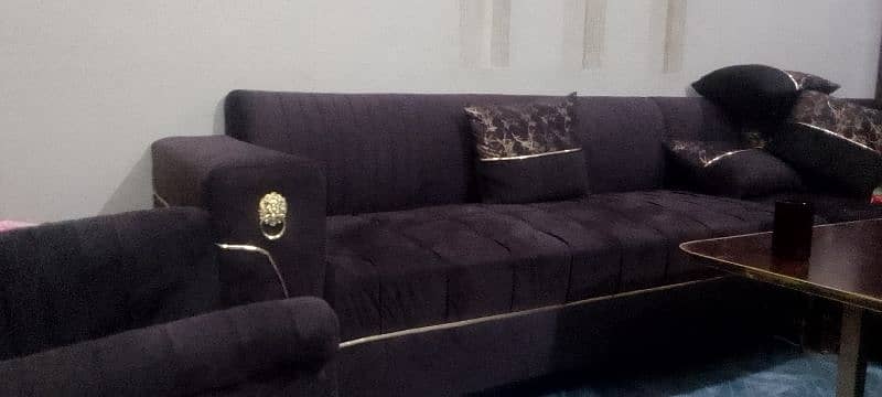 7seater L shape sofa set 2