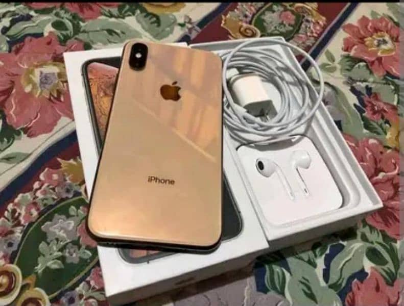 Apple Iphone X's Max 512 GB PTA Approved Gold ( 03293554428 WhatsApp) 0