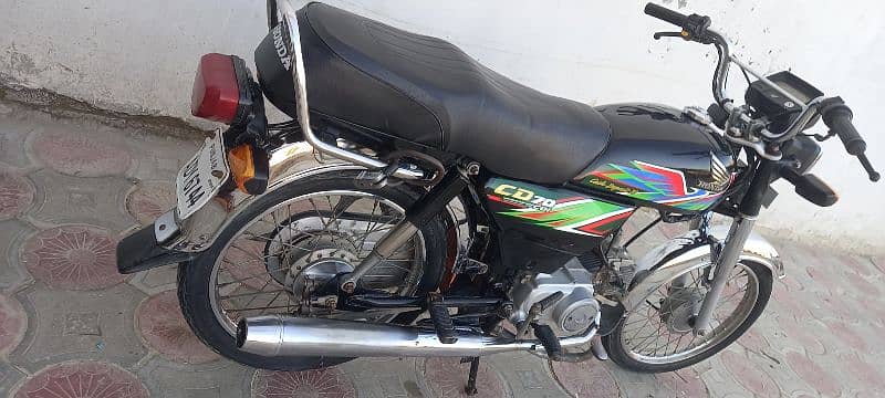 Honda CD70 2021 model urgent sale number 03008040075 1