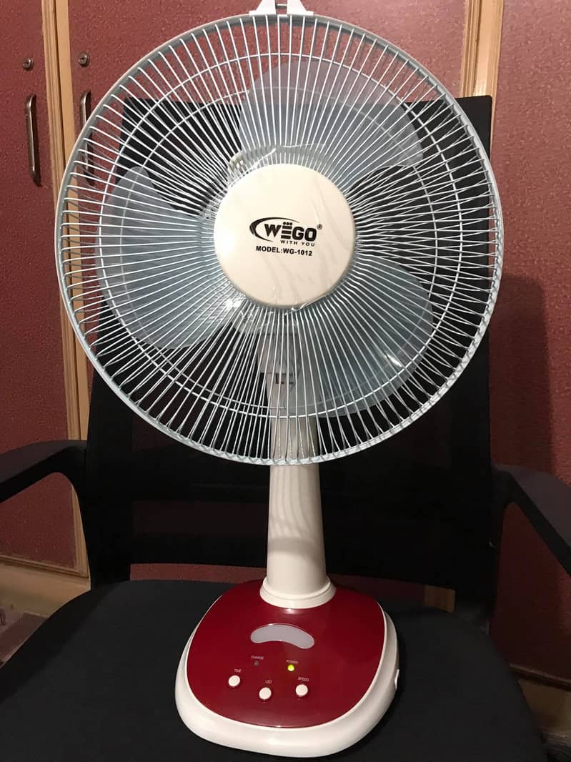 Imported Rechargeable Fan / Charging Fan / Table Fan / ACDC Fan 2