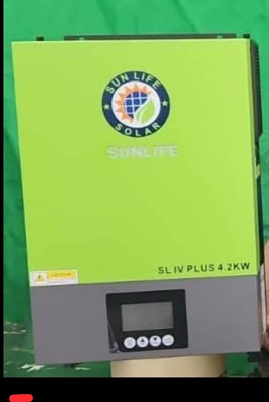 sun life solar invater 4.2 kw 2