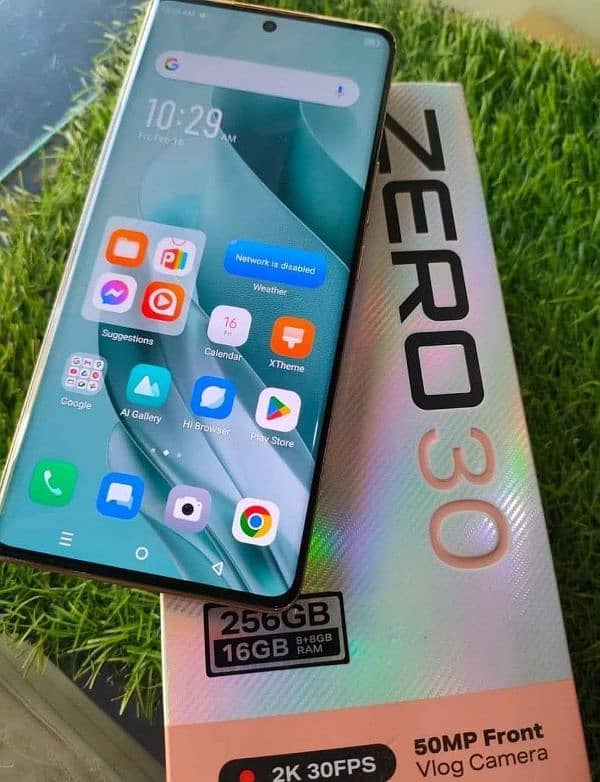 Infinix zero 30 PTA approved 16gb 256 contact Whatsapp 03293554428 1