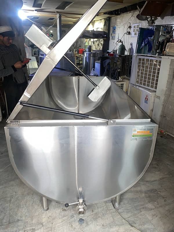 milk chiller/milk boiler/pulp juice/khoya machine/candy machine 17