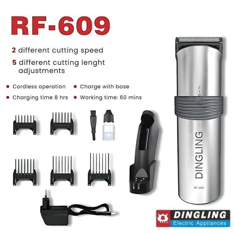 Dingling RF-609 Professional Hair Clipper 1