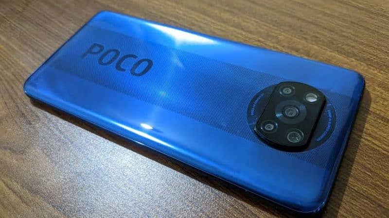 poco x3Nfc Mobile 10%9 condition 8+4 128 gb memory box complete 0