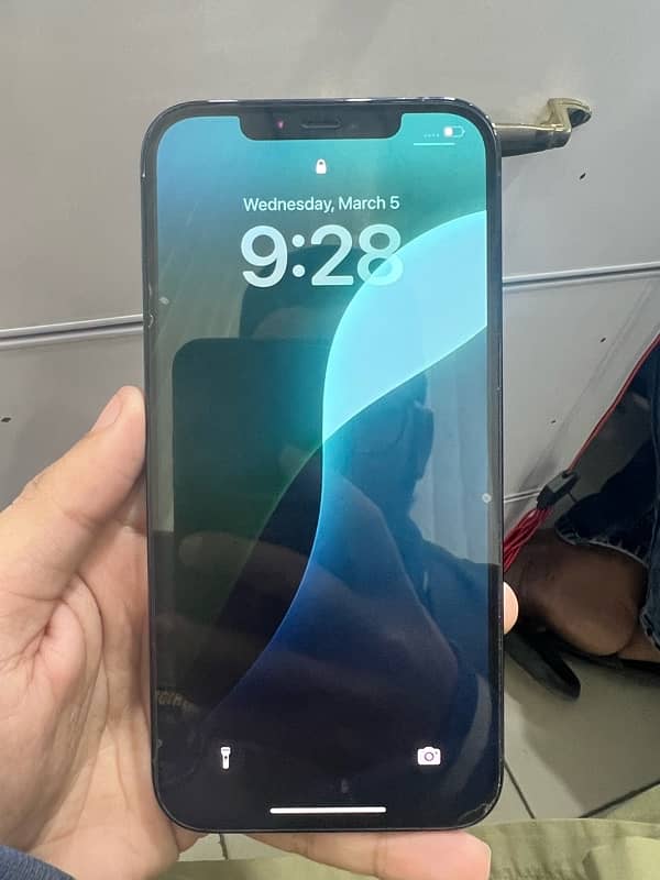 i phone 12 pro max PTA prove 128gb 1