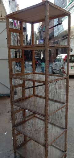 wooden cage for finches doves java etc