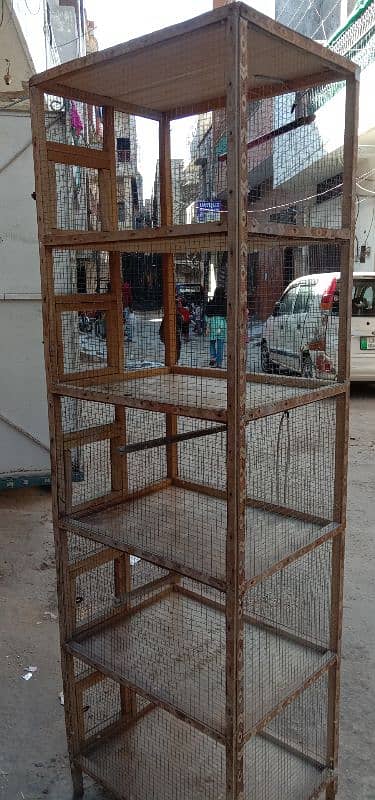 wooden cage for finches doves java etc 1