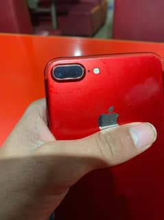 iphone 7 plus PTA aproved red clr 128gb