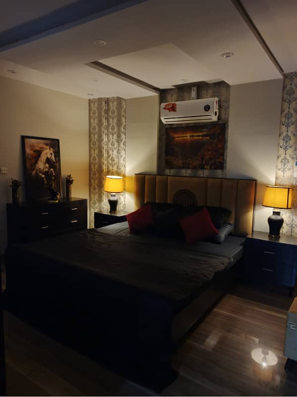 per day luxury one bed Rome apartment in bahria town 1