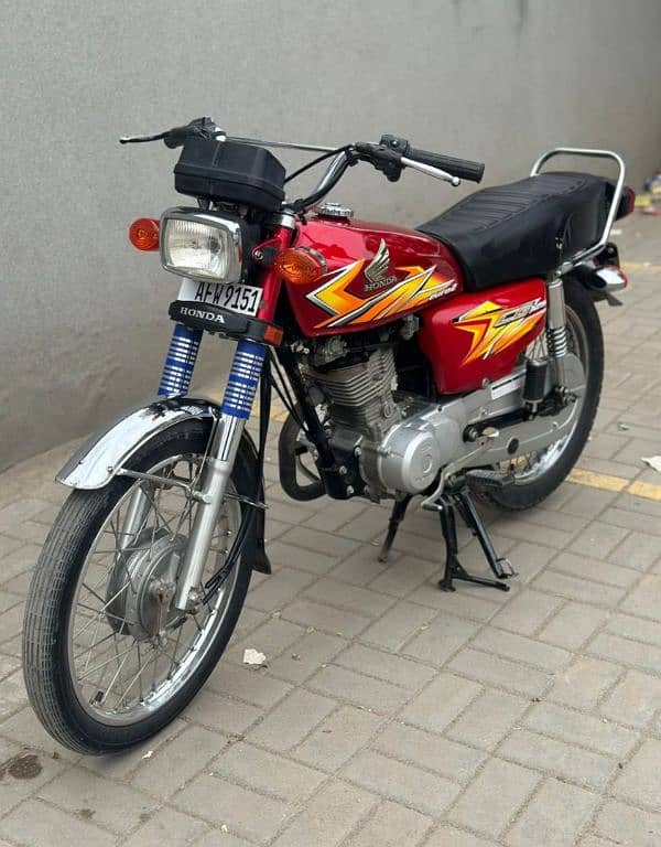 Honda 125 CG model 2021 sale documents complete 1