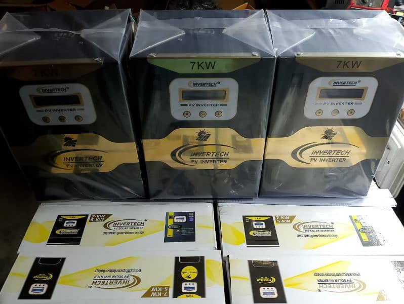 Without battery Solar inverter 5,7,10kva available at factory rates 3