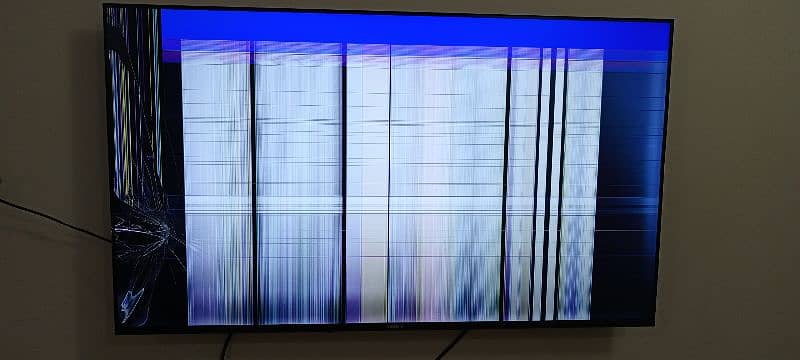 Wegaflex panel break 50 inches under warranty Led 4