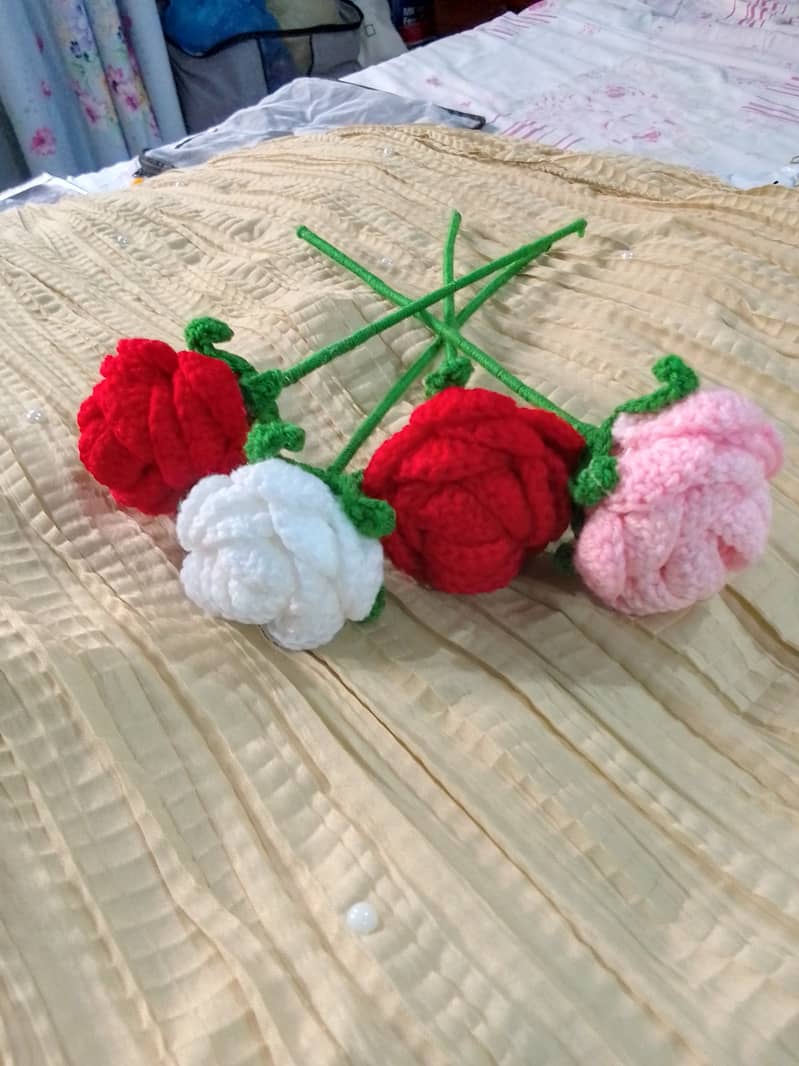 Crochet Roses 1