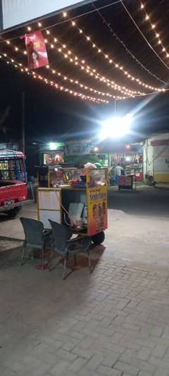 Food Stall with utensils