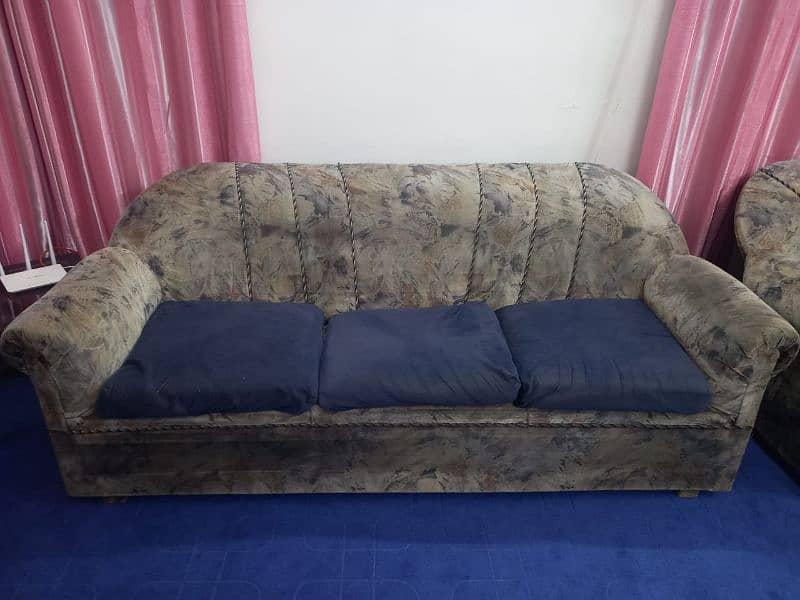 3,2,1 sofa set with cover 3