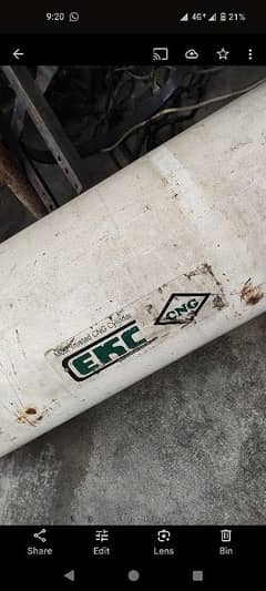 Cng kit EKG 60KG with Cylinder