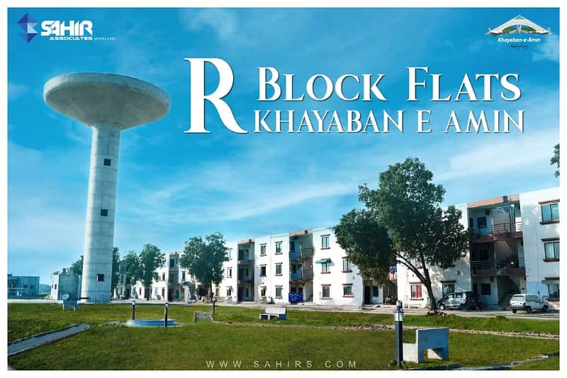 5 Marla 1st Floor Flat For Sale In R-Block Khayaban-e-Amin Society Lhr. 8