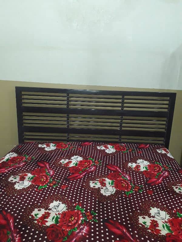 Rod Iron Bed (5×6) without Mattress 1