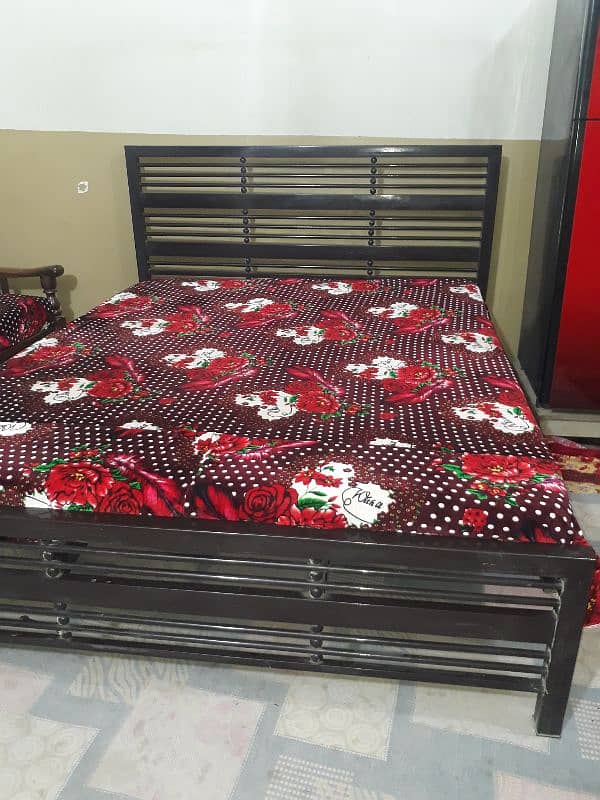 Rod Iron Bed (5×6) without Mattress 3