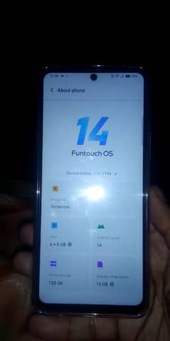 vivo y 19s 6/128 for sell