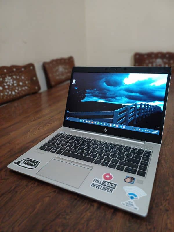 HP EliteBook touchscreen 16gb 512gb 840 G6 – Core i5 (8th Gen) 1