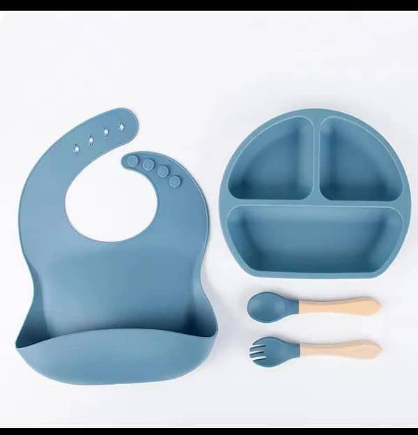 Baby feeding silicone set 0