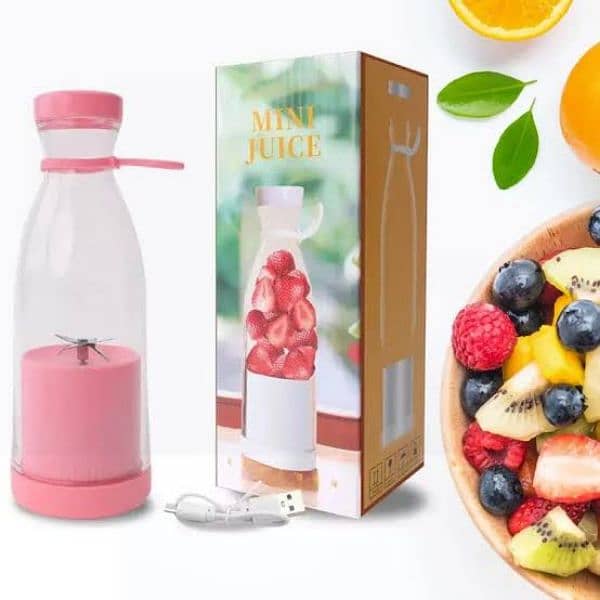 Portable Rechargeable Juicer Grinder 2