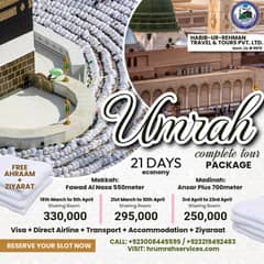 21 Days Umrah Package