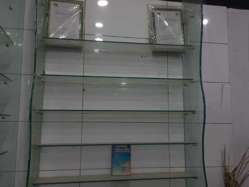 Glass Counter, Shelves and Door Sheet 0