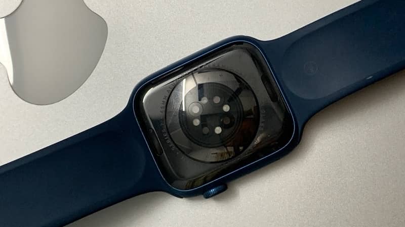 Apple watch series 7 45mm blue dial 8