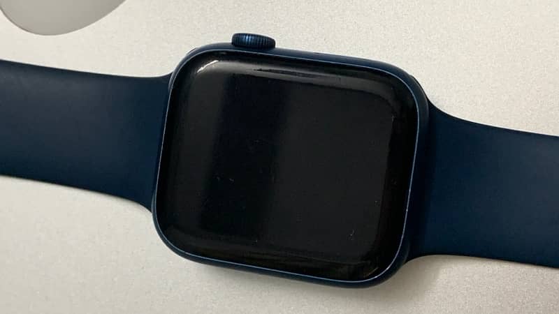 Apple watch series 7 45mm blue dial 10