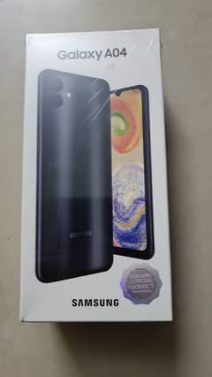 Samsung A04 Box Pack 10 by 10 Condition