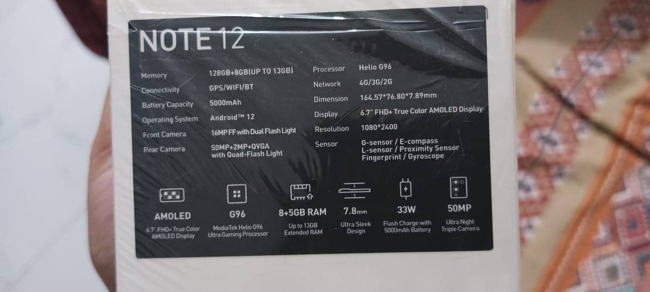 Infinix note 12 1