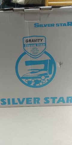 silver star steam iron just 1time use for video 11000