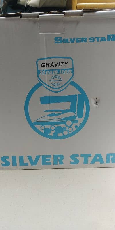 silver star steam iron just 1time use for video 11000 0