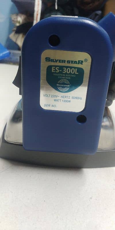 silver star steam iron just 1time use for video 11000 3