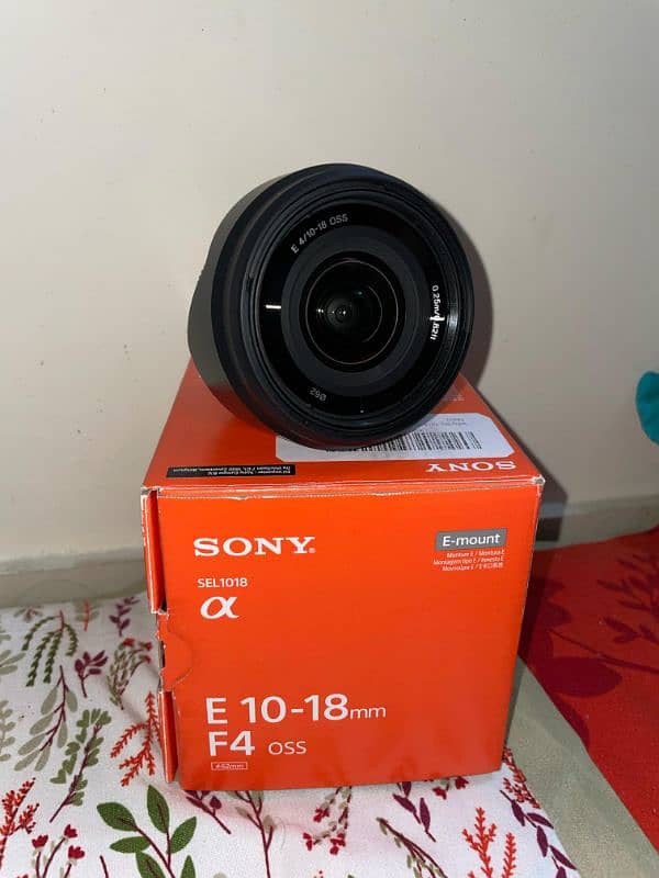 Sony E 10-18mm F4 OSS 0