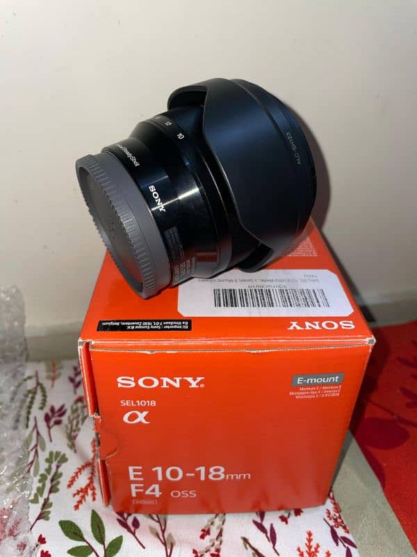 Sony E 10-18mm F4 OSS 2