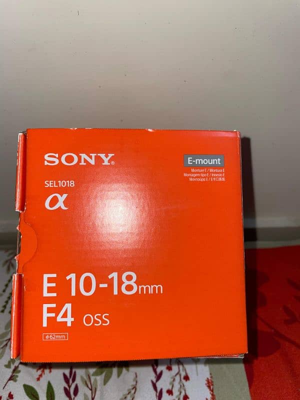 Sony E 10-18mm F4 OSS 3