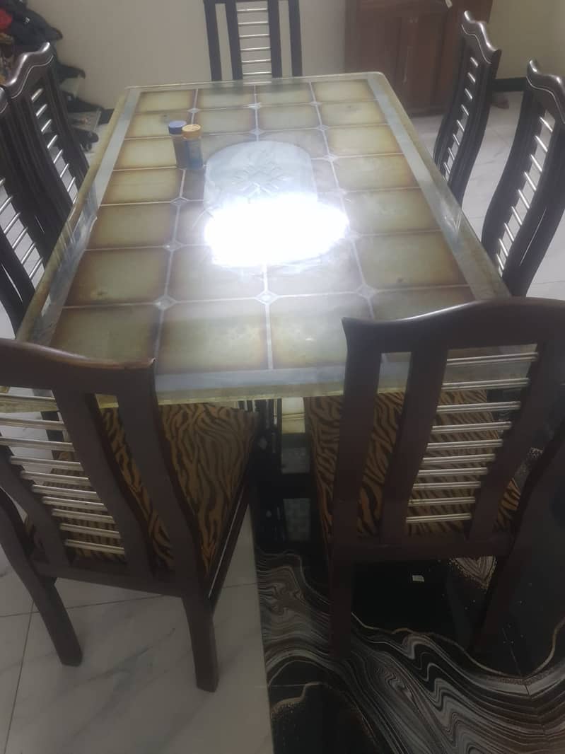 dining table with seven chairs 0